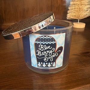 Bath and Body Works Blueberry Sugar 3-Wick Candle